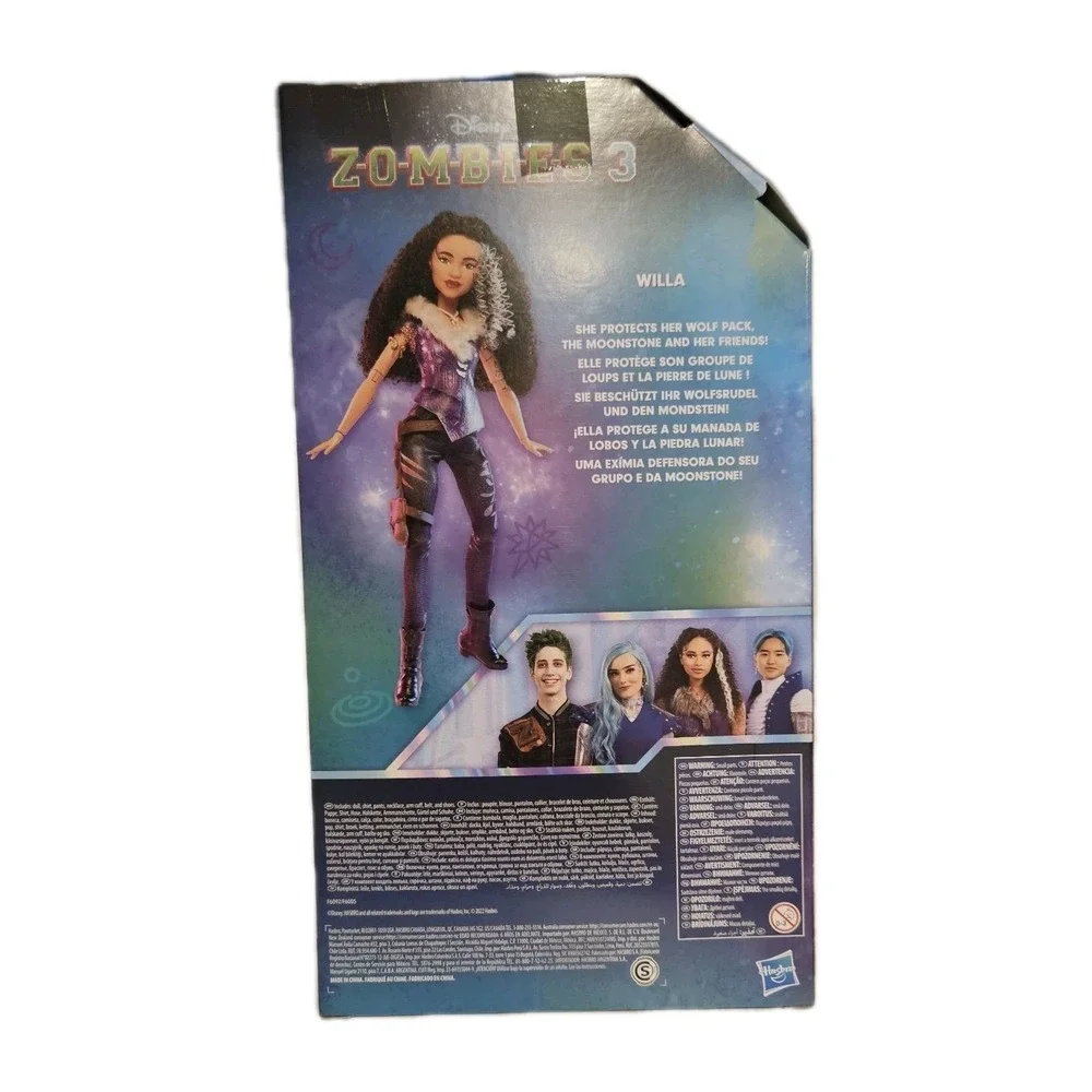 Hasbro Disney Zombie 3‎ Willa Fashion Doll 12